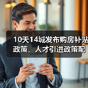 10天14城发布购房补贴政策,人才引进政策配套购房优惠(图4) 10天14城发布购房补贴政策,人才引进政策配套购房优惠(图4)