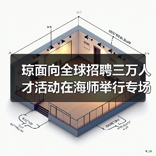 琼面向全球招聘三万人才活动在海师举行专场对接会(图4) 琼面向全球招聘三万人才活动在海师举行专场对接会(图4)