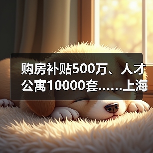 购房补贴500万、人才公寓10000套……上海青浦区推出“(图3) 购房补贴500万、人才公寓10000套……上海青浦区推出“(图3)