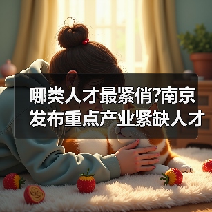 哪类人才最紧俏?南京发布重点产业紧缺人才需求目录（图1）