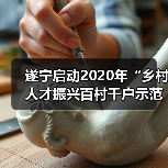 遂宁启动2020年“乡村人才振兴百村千户示范工程”评选(图3) 遂宁启动2020年“乡村人才振兴百村千户示范工程”评选(图3)