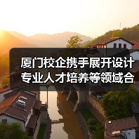 厦门校企携手展开设计专业人才培养等领域合作(图4) 厦门校企携手展开设计专业人才培养等领域合作(图4)