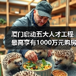 厦门启动五大人才工程 最高享有1000万元购房补贴(图3) 厦门启动五大人才工程 最高享有1000万元购房补贴(图3)