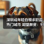 深圳成年轻白领求职最热门城市 期望薪资:9386元/月(图2) 深圳成年轻白领求职最热门城市 期望薪资:9386元/月(图2)