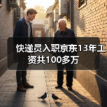快递员入职京东13年工资共100多万(图4) 快递员入职京东13年工资共100多万(图4)