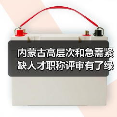 内蒙古高层次和急需紧缺人才职称评审有了绿色通道(图2) 内蒙古高层次和急需紧缺人才职称评审有了绿色通道(图2)