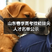 山东春季高考技能拔尖人才名单公示（图2）