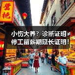 小伤大养？诊断证明≠停工留薪期延长证明！（图1）