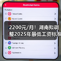 2200元/月!湖南拟调整2025年最低工资标准(图4) 2200元/月!湖南拟调整2025年最低工资标准(图4)