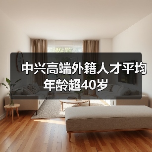 中兴高端外籍人才平均年龄超40岁(图2) 中兴高端外籍人才平均年龄超40岁(图2)