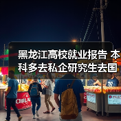 黑龙江高校就业报告 本科多去私企研究生去国企(图4) 黑龙江高校就业报告 本科多去私企研究生去国企(图4)