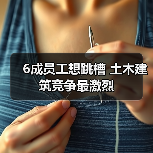 6成员工想跳槽 土木建筑竞争最激烈(图3) 6成员工想跳槽 土木建筑竞争最激烈(图3)