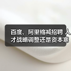 百度、阿里缩减招聘 人才战略调整还是资本寒冬（图4）