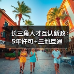 长三角人才互认新政:5年许可+三地互通(图2) 长三角人才互认新政:5年许可+三地互通(图2)