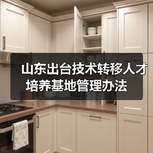 山东出台技术转移人才培养基地管理办法(图4) 山东出台技术转移人才培养基地管理办法(图4)