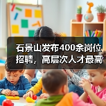 石景山发布400余岗位招聘，高层次人才最高可得100万奖（图4）
