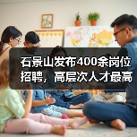 石景山发布400余岗位招聘，高层次人才最高可得100万奖（图1）