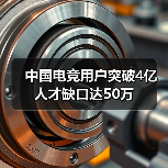 中国电竞用户突破4亿 人才缺口达50万（图2）