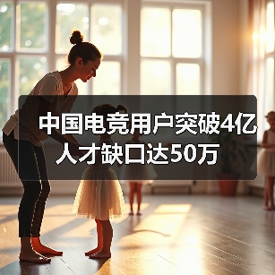 中国电竞用户突破4亿 人才缺口达50万（图4）