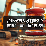 台州发布人才新政2.0 首推