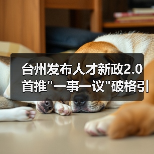 台州发布人才新政2.0 首推