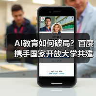 AI教育如何破局?百度携手国家开放大学共建学院加速人才培育(图2) AI教育如何破局?百度携手国家开放大学共建学院加速人才培育(图2)