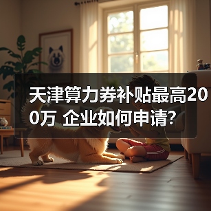 天津算力券补贴最高200万 企业如何申请?(图4) 天津算力券补贴最高200万 企业如何申请?(图4)