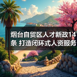 烟台自贸区人才新政14条 打造闭环式人资服务高地（图2）