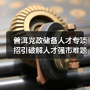 普洱党政储备人才专项招引破解人才强市难题(图1) 普洱党政储备人才专项招引破解人才强市难题(图1)