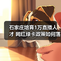石家庄培育1万直播人才 网红绿卡政策如何落地(图1) 石家庄培育1万直播人才 网红绿卡政策如何落地(图1)