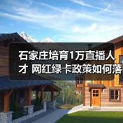 石家庄培育1万直播人才 网红绿卡政策如何落地(图3) 石家庄培育1万直播人才 网红绿卡政策如何落地(图3)