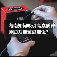 海南如何吸引高素质律师助力自贸港建设?(图2) 海南如何吸引高素质律师助力自贸港建设?(图2)