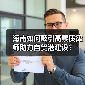 海南如何吸引高素质律师助力自贸港建设?(图3) 海南如何吸引高素质律师助力自贸港建设?(图3)