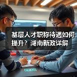 基层人才职称待遇如何提升?湖南新政详解(图1) 基层人才职称待遇如何提升?湖南新政详解(图1)