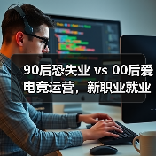 90后恐失业 vs 00后爱电竞运营,新职业就业趋势揭秘(图3) 90后恐失业 vs 00后爱电竞运营,新职业就业趋势揭秘(图3)