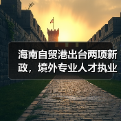 海南自贸港出台两项新政,境外专业人才执业限制如何放宽?(图2) 海南自贸港出台两项新政,境外专业人才执业限制如何放宽?(图2)