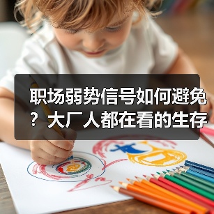 职场弱势信号如何避免?大厂人都在看的生存指南(图4) 职场弱势信号如何避免?大厂人都在看的生存指南(图4)