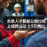 北京人才服务公益行线上招聘启动 3.5万岗位精准对接(图4) 北京人才服务公益行线上招聘启动 3.5万岗位精准对接(图4)