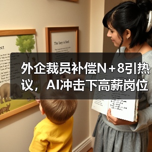 外企裁员补偿N+8引热议,AI冲击下高薪岗位首当其冲(图1) 外企裁员补偿N+8引热议,AI冲击下高薪岗位首当其冲(图1)