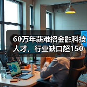 60万年薪难招金融科技人才,行业缺口超150万(图4) 60万年薪难招金融科技人才,行业缺口超150万(图4)