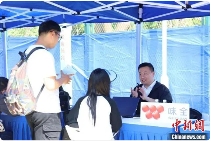 杨浦举办两岸暨港澳侨大学生实习就业专场招聘会，台企联合参会助力精准匹配，一站式服务提升供需对接效率(图1)